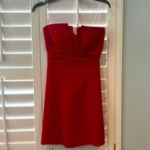 Red semi/formal dress